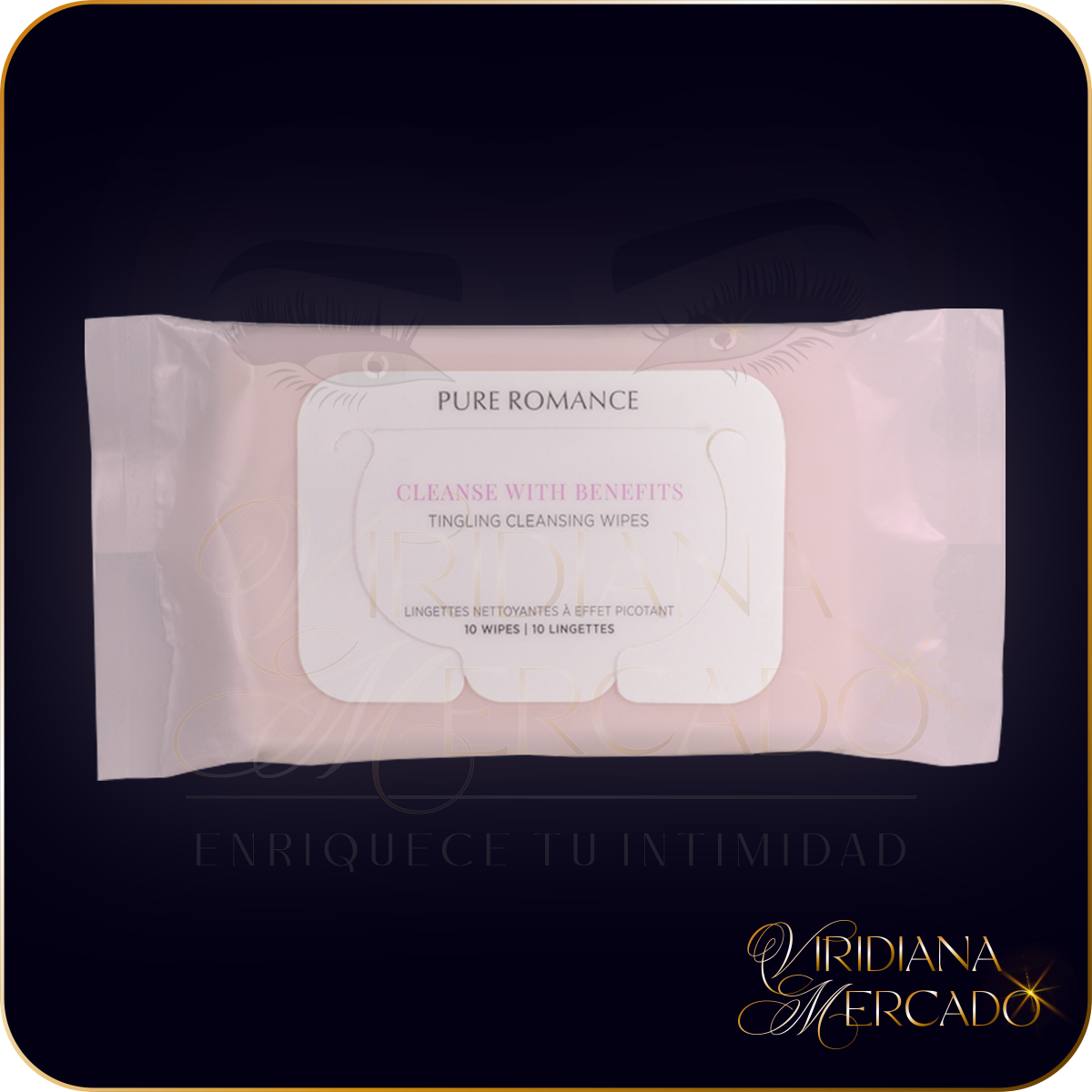 Cleanse With Benefits - Tingling Cleansing Wipes (Toallitas húmedas)