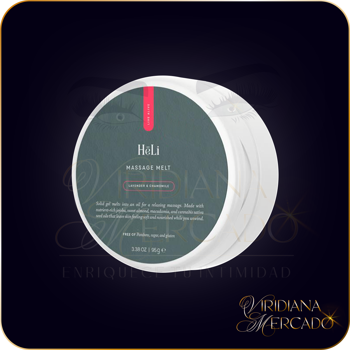 HēLi - Massage Melt (Aceite de masaje)