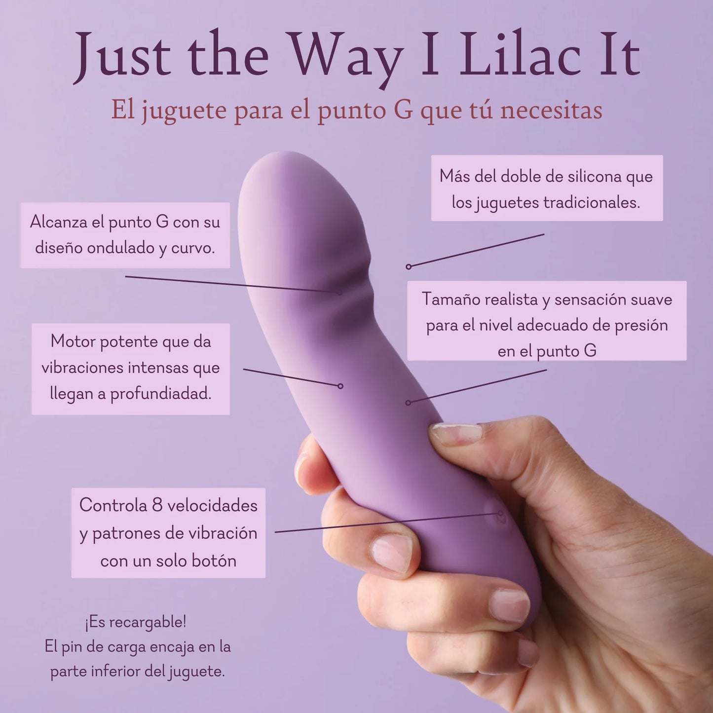 Just the Way I Lilac It (Vibrador de Punto G)