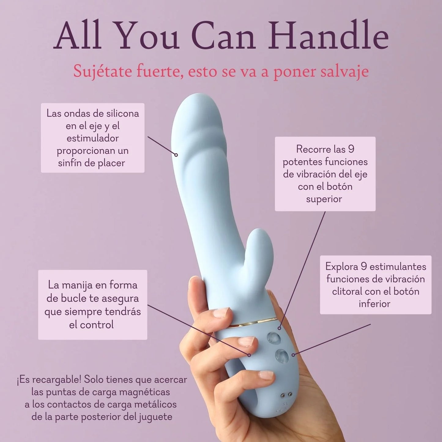 All You Can Handle (Vibrador de doble acción)