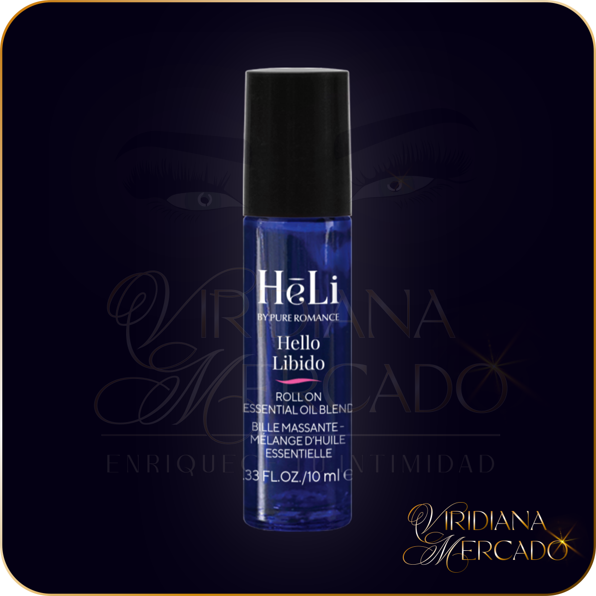 HēLi Essential Oil - Hello Libido Rollerball (Aceite potenciador de la líbido en roll-on)