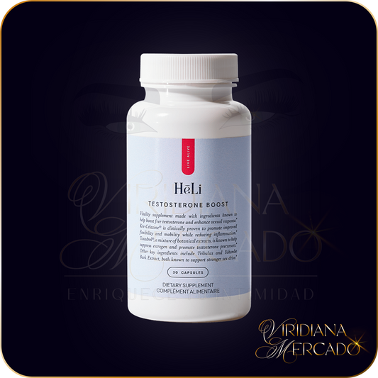 HēLi Dietary Supplement - Testosterone Boost (Suplemento para la testosterona)