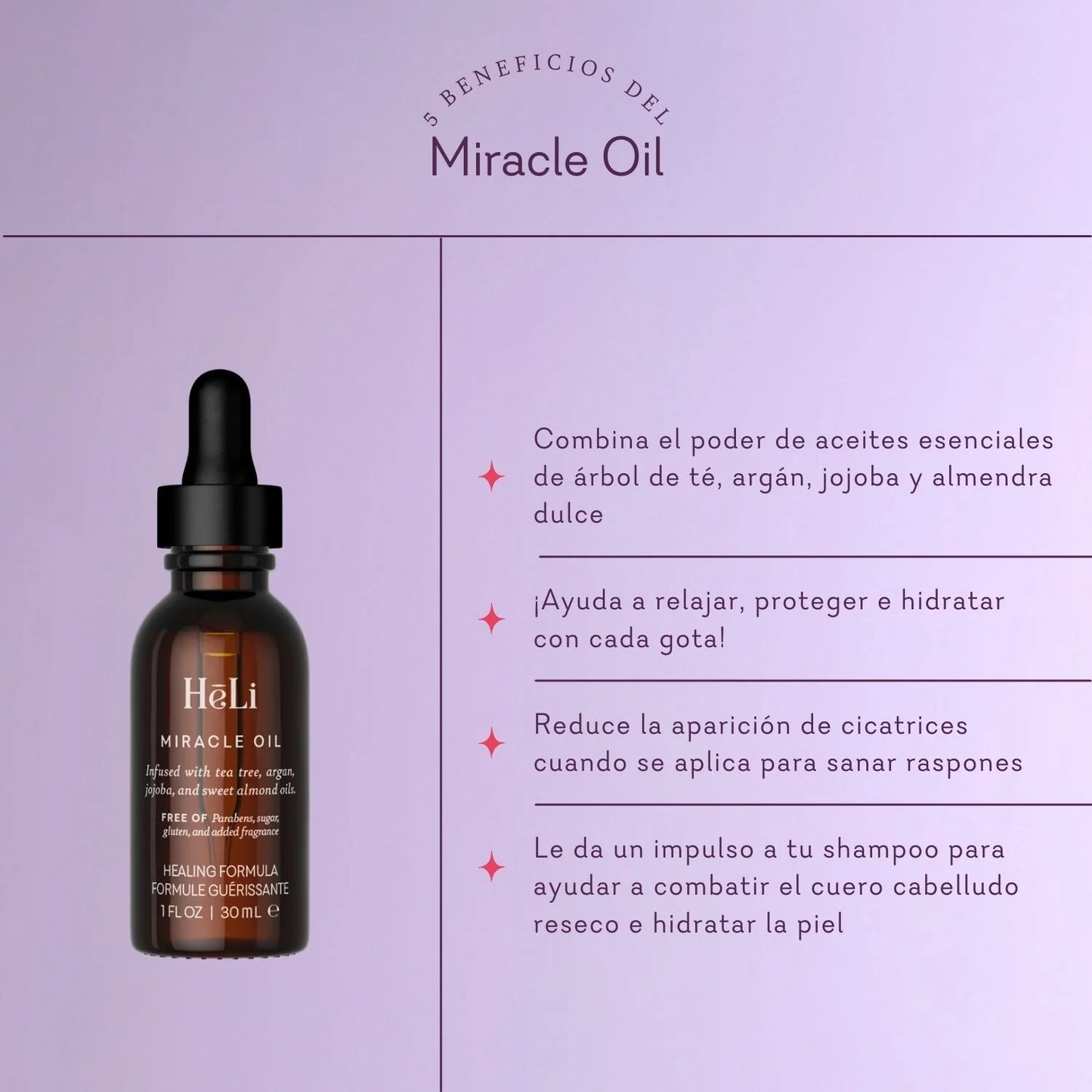 HēLi Essential Oil - Miracle Oil (Aceite milagroso)