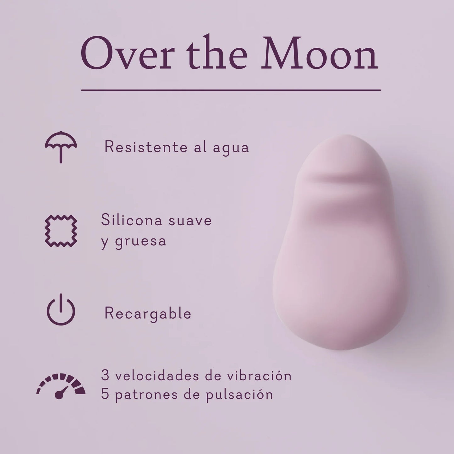 Over The Moon (Vibrador Ultrasuave)