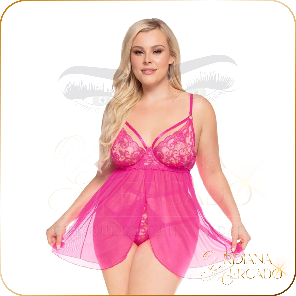 Strappy Babydoll & High-Rise G-String