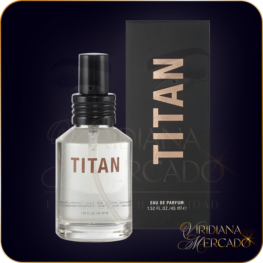 TITAN - Pheromone Infused Luxury Fragrance (Fragancia de lujo con infusión de feromonas)