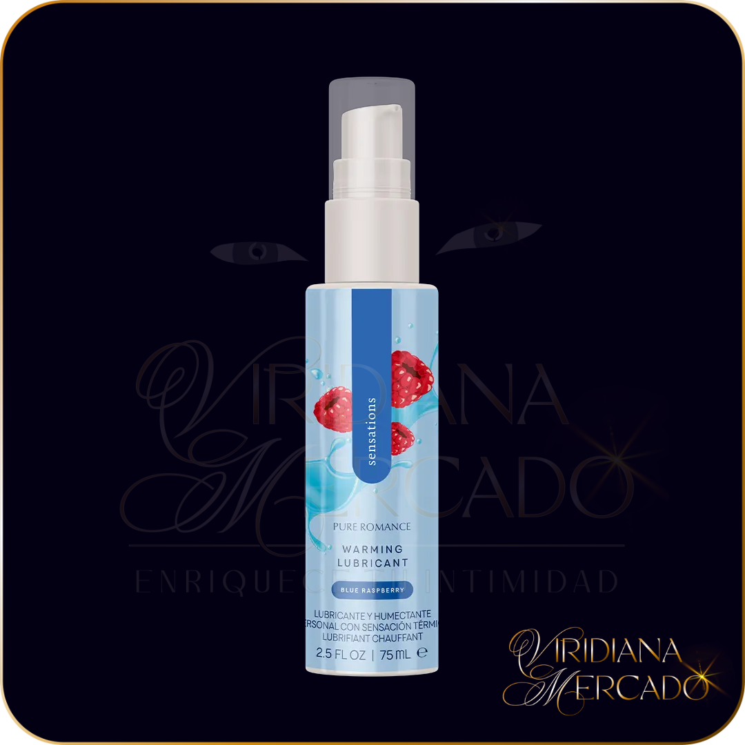 Sensations - Lubricante con efecto cálido. Selecciona tu sabor preferido