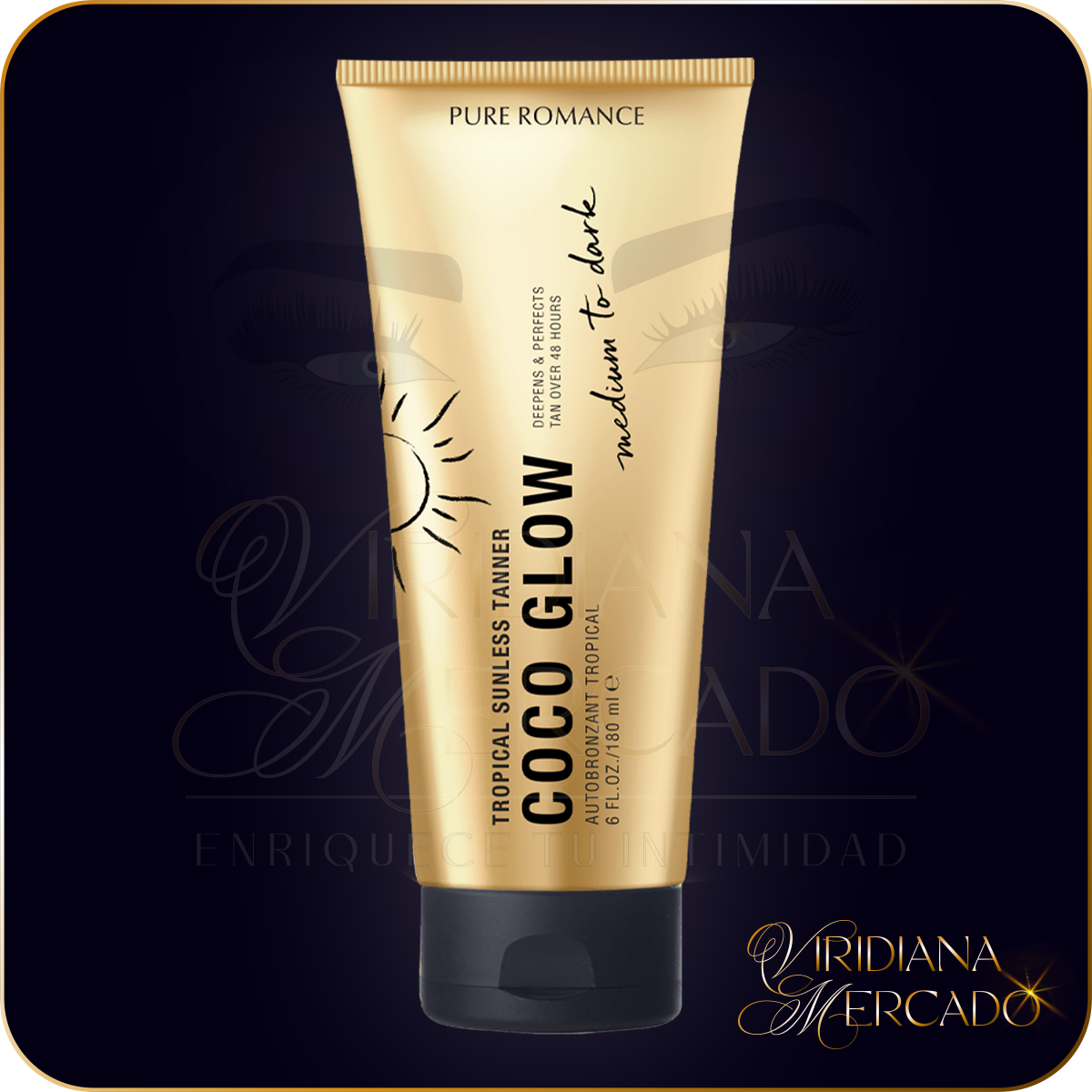 Coco Glow - Tropical Sunless Tanner (Autobronceador tropical)