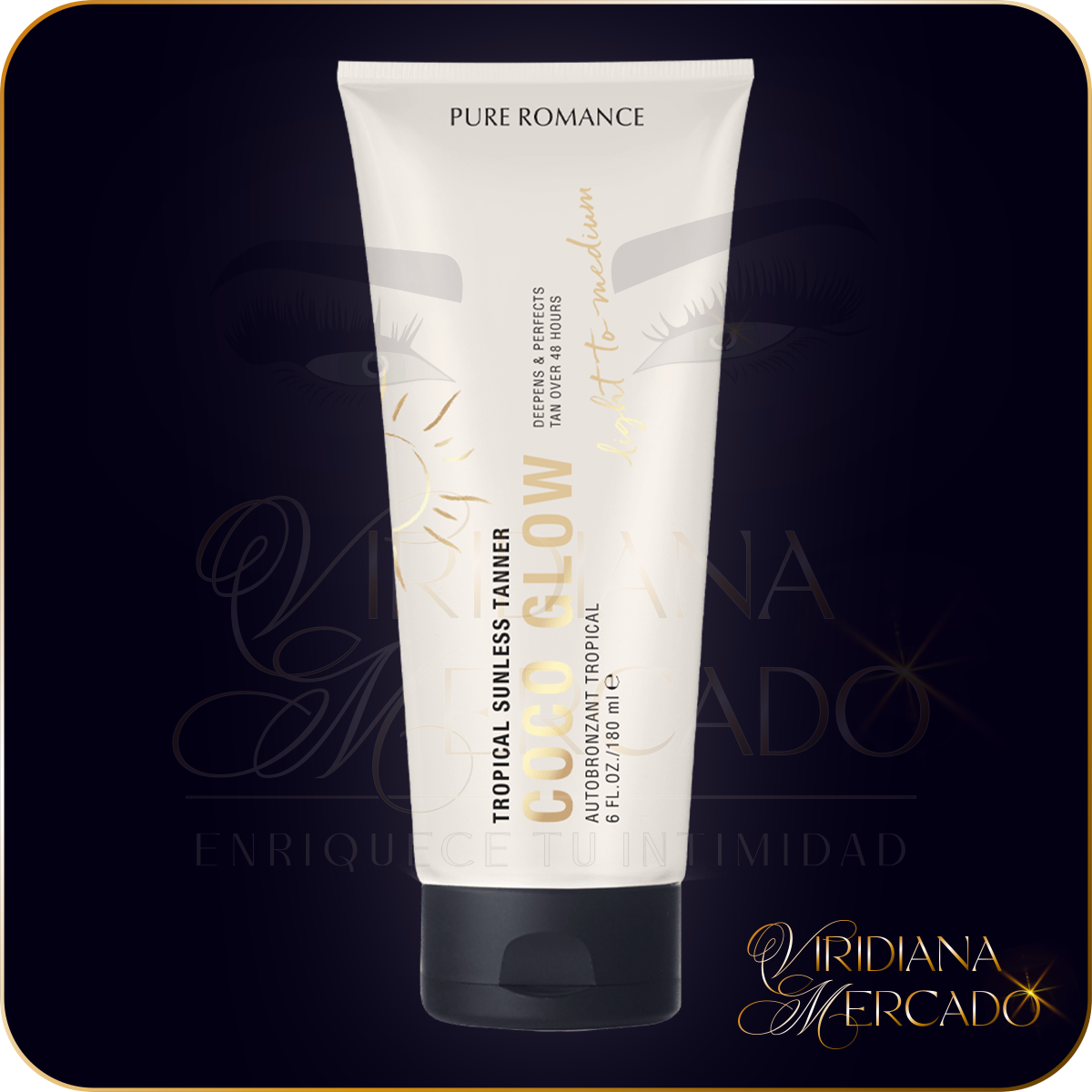 Coco Glow - Tropical Sunless Tanner (Autobronceador tropical)